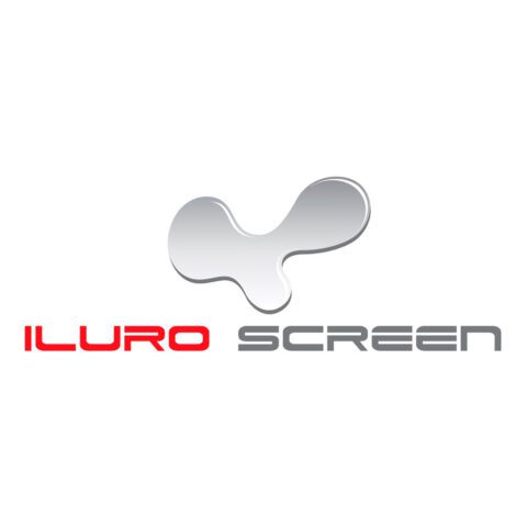 Logo Iluro Screen, SL, adhesivos en gota de resina Logo Iluro Screen, SL, adhesivos en gota de resina
